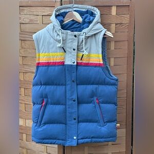 YoColorado Epic Retro Hooded Puffer Vest Unisex